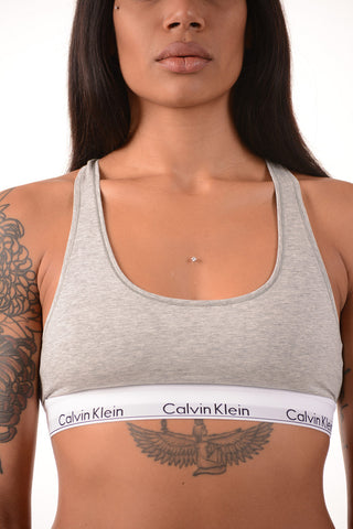 Logoed Band Unlined Bralette