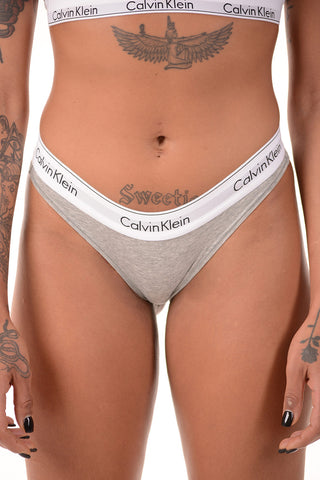 Slip with Logo Embossed at The waist
