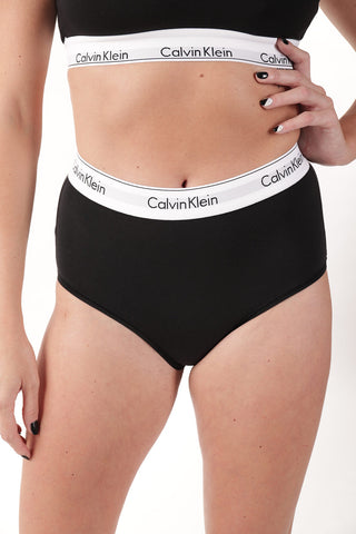 Hight Cut Brief with Logoed Band at the Waist