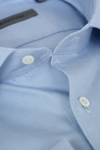 COUTURE Pinpoint Cotton Shirt with Standard Collar