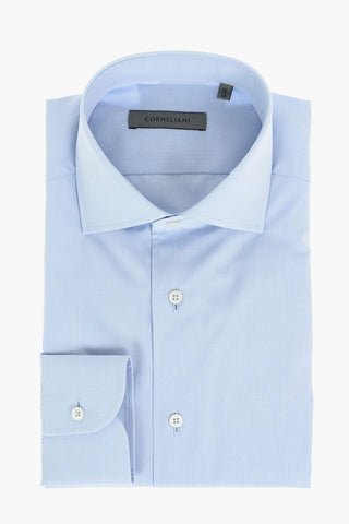 COUTURE Standard Collar Popeline Cotton Shirt