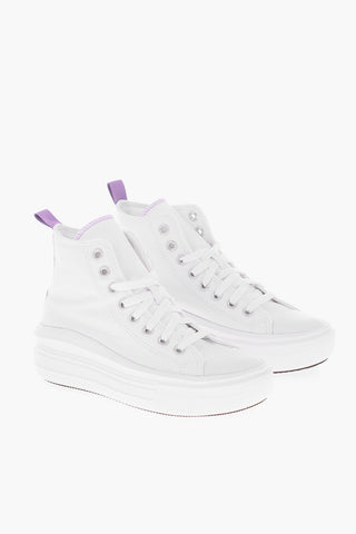 ALL STAR CHUCK TAYLOR 3.5cm Fabric High-Top Sneakers with Platform