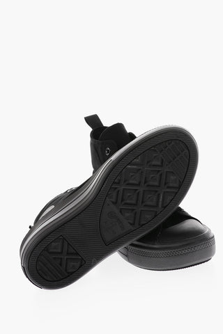 ALL STAR CHUCK TAYLOR Sneakers Alte in Tessuto con Platform 4cm