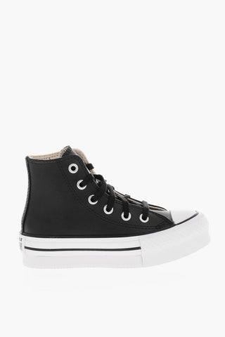 ALL STAR CHUCK TAYLOR Leather High-Top Sneakers