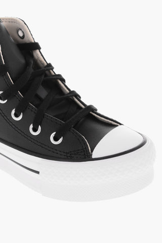 ALL STAR CHUCK TAYLOR Leather High-Top Sneakers