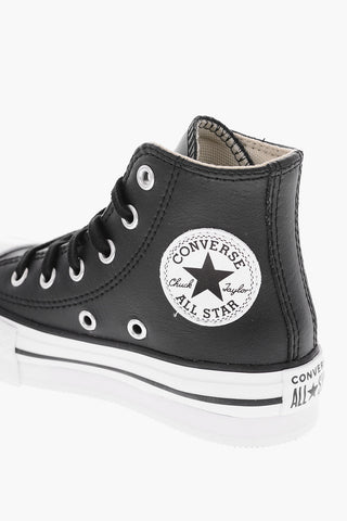 ALL STAR CHUCK TAYLOR Leather High-Top Sneakers