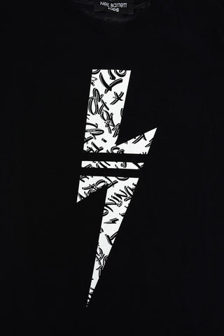 T-Shirt Girocollo LIGHTNING GRAFFITI con Logo