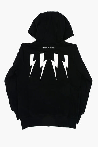 Front Zipped WINGED BOLTS Hoodie
