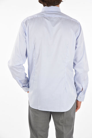 Bird's Eye Cotton COMFORT WRINKLE FREE Shirt with Handkerchief