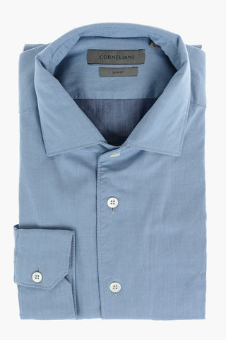 Standard Collar Slim Fit Cotton Shirt
