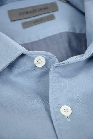 Standard Collar Slim Fit Cotton Shirt
