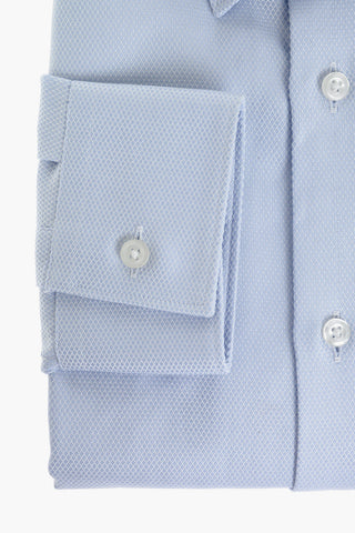 CC COLLECTION Geometric Patterned Slim Fit Cotton Shirt