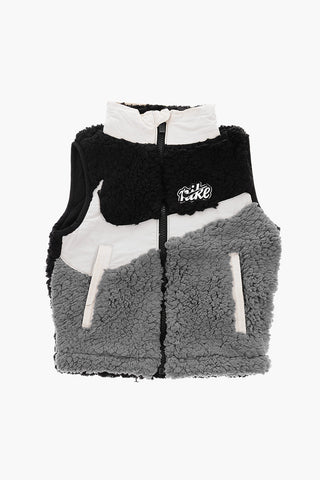 Faux Fur Sleeveless SHERPA Jacket