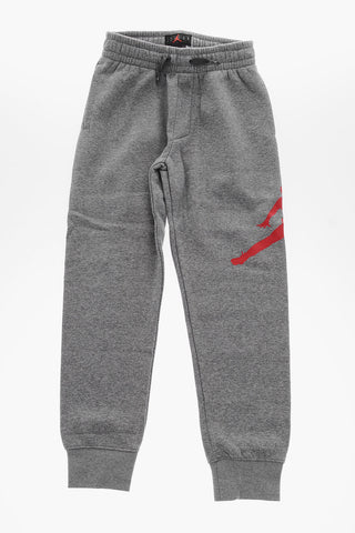 AIR JORDAN Fleeced Cotton Joggers with Side Logo-Print