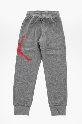 AIR JORDAN Fleeced Cotton Joggers with Side Logo-Print