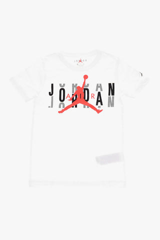 AIR JORDAN Contrasting Logo Printed Crew-Neck T-shirt