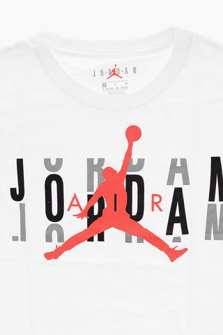 AIR JORDAN Contrasting Logo Printed Crew-Neck T-shirt