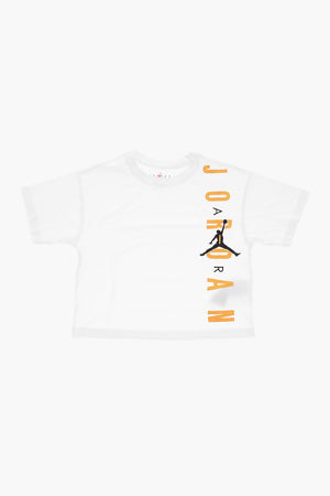 AIR JORDAN Crewneck T-Shirt TIME TO SHINE with Glittered Side Logo