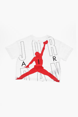 AIR JORDAN Maxi Printed BLOW OUT Crew-Neck T-shirt