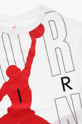 AIR JORDAN Maxi Printed BLOW OUT Crew-Neck T-shirt