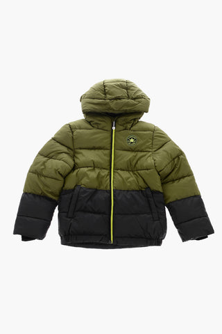 ALL STAR CHUCK TAYLOR Giubbotto Imbottito Bicolore con Pile Interno