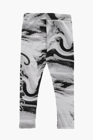 ALL STAR CHUCK TAYLOR Leggings Effetto Acid Wash a Vita Alta