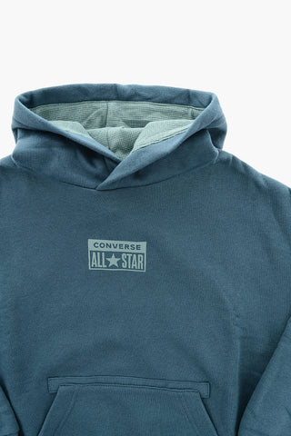 ALL STAR Felpa in Cotone Felpato con Cappuccio 