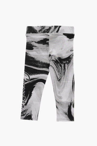 ALL STAR CHUCK TAYLOR Leggings Effetto Acid Wash a Vita Alta