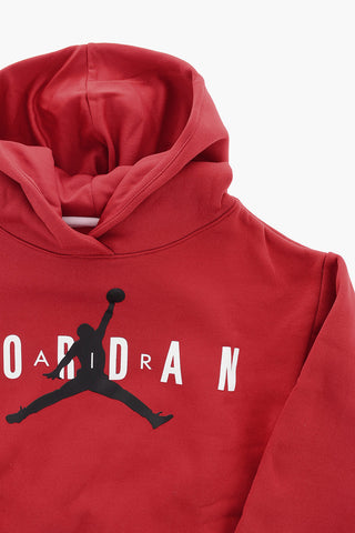 AIR JORDAN Felpa JUMPMAN in Cotone Felpato con Cappuccio