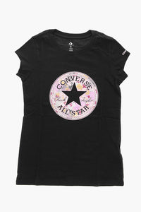 ALL STAR CHUCK TAYLOR Rundhals-T-Shirt mit Frontprint