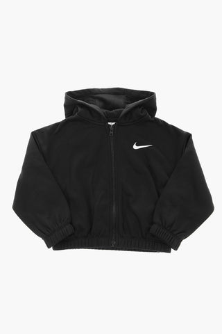 Hooded Sweatshirt and Fleece-Cotton Leggings Set