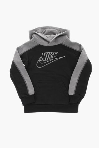 Set Felpa Con Cappuccio e Joggers in Cotone Felpato