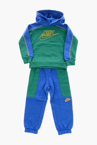 Two-Tone Joggers and Hoodie Set