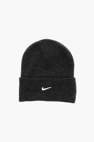 Logo Embroidered Solid Color Beanie