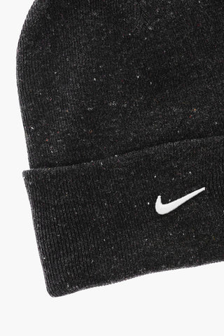 Logo Embroidered Solid Color Beanie