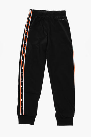 Contrasting Side Band Dri-Fit Joggers
