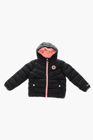 ALL STAR CHUCK TAYLOR Padded Solid-Color Jacket with Contrast Details