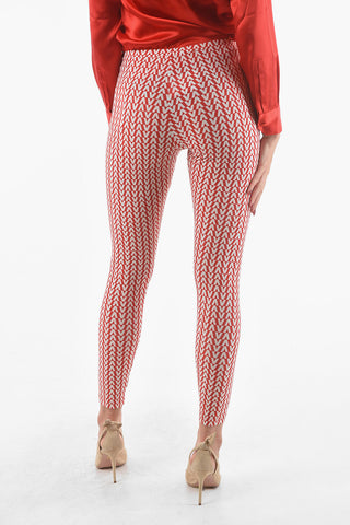 Tech Fabric Leggings in Monogram V Print