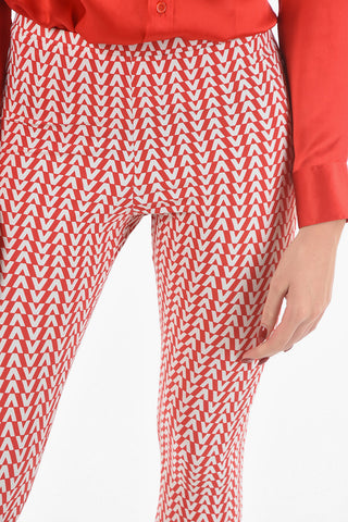 Tech Fabric Leggings in Monogram V Print