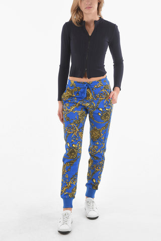 COUTURE 2 Pocket Greek Motif Joggers