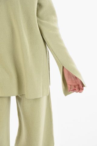 Extrafine Merino Wool SUTEREO Ribbed Sweater