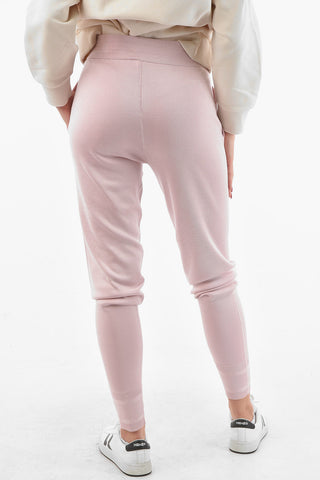 Silk 2-pocket Leggings with Embroidered Logo