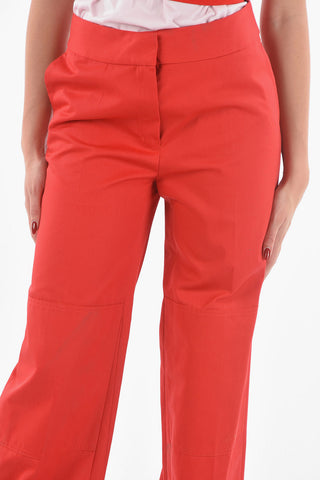 Twill Cotton WORKWEAR Palazzo Pants