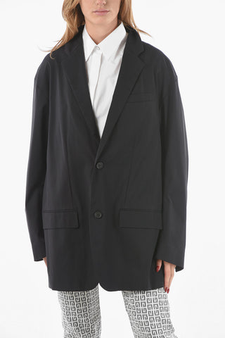 Tech fabric Oversized Blazer