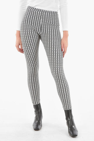 Tech Fabric Leggings in Monogram V Print
