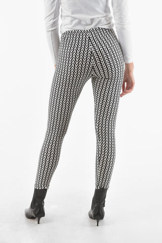Tech Fabric Leggings in Monogram V Print
