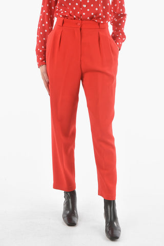 Double-pleated 4 Pocket Pants with Belt Loops