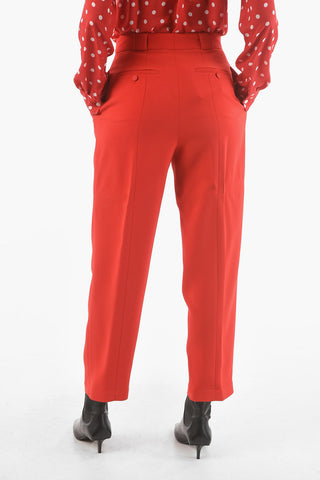 Double-pleated 4 Pocket Pants with Belt Loops