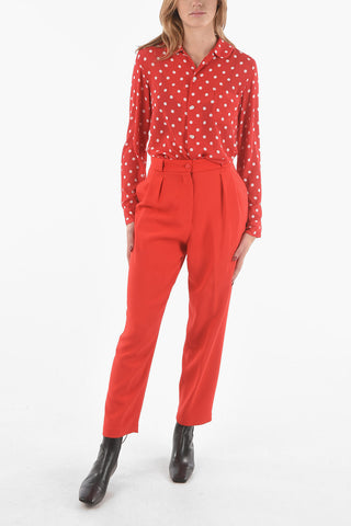 Double-pleated 4 Pocket Pants with Belt Loops