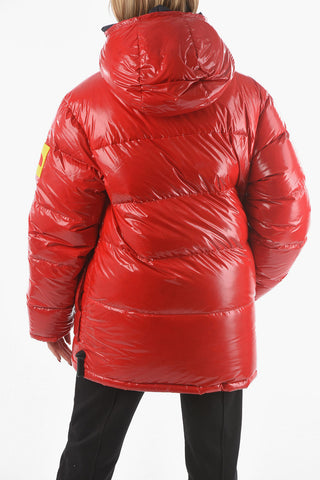 Oversized Down Parka with Removable Hood